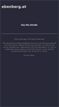 Mobile Screenshot of ebenberg.at